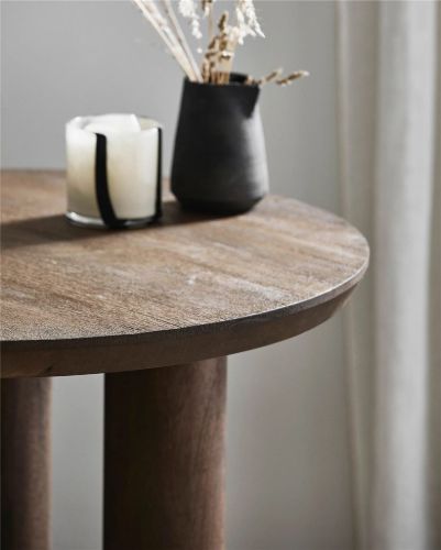 Nordal HELIN Cafébord H: 75 cm - Natur