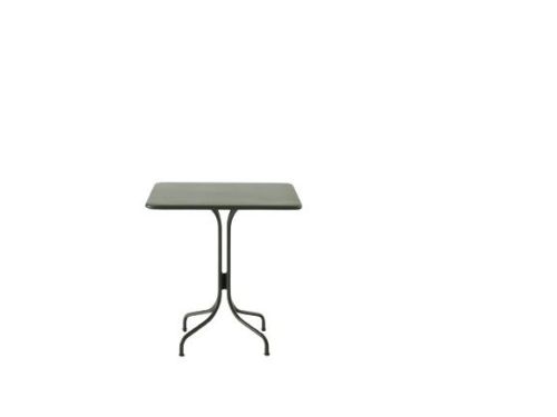 &Tradition Thorvald SC97 Space Copenhagen Outdoor Café Table 70x72 cm - Bronze Green
