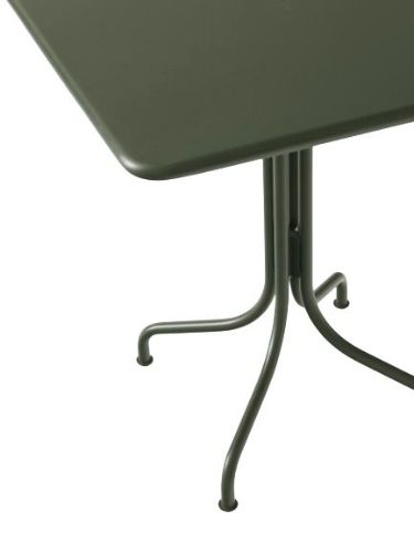 &Tradition Thorvald SC97 Space Copenhagen Outdoor Café Table 70x72 cm - Bronze Green