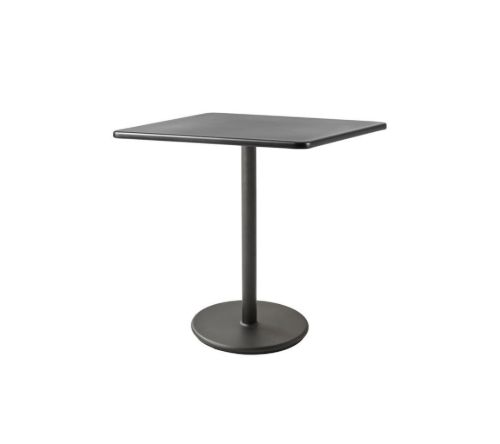 Cane-line Outdoor Go Cafébord 75x75 cm - Lava Grey/Aluminium