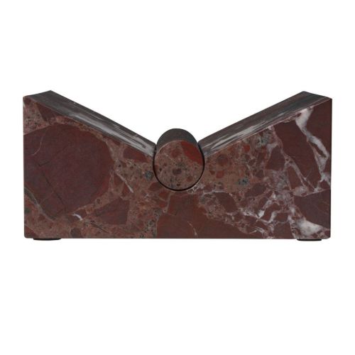 Ferm Living Tvara Book Stand - Marmor/Rosso Levanto