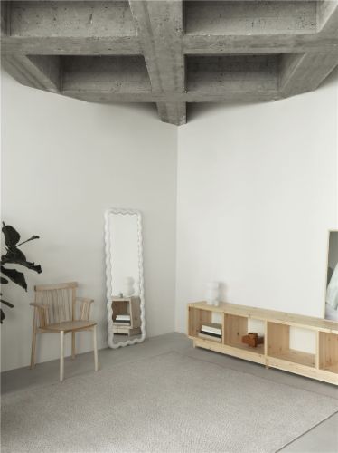 Normann Copenhagen Illu Mirror 160x55 cm - Hvid
