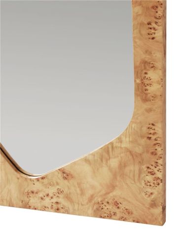 Ferm Living Folia Mirror H: 135 cm - Natural Burl