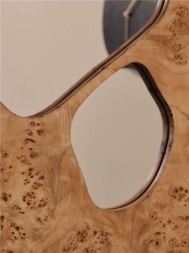 Ferm Living Folia Mirror H: 82 cm - Natural Burl