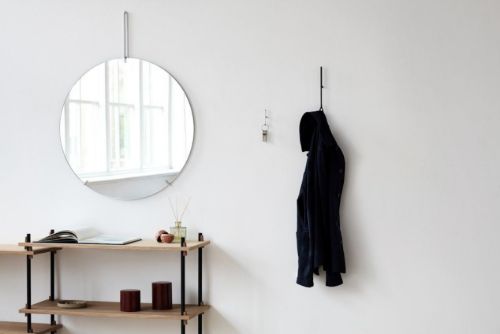 Moebe Wall Mirror Ø: 70 cm - Chrome