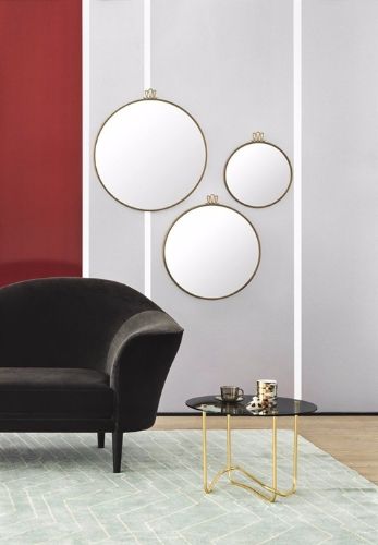 GUBI Randaccio Wall Mirror Ø:60 cm - Round