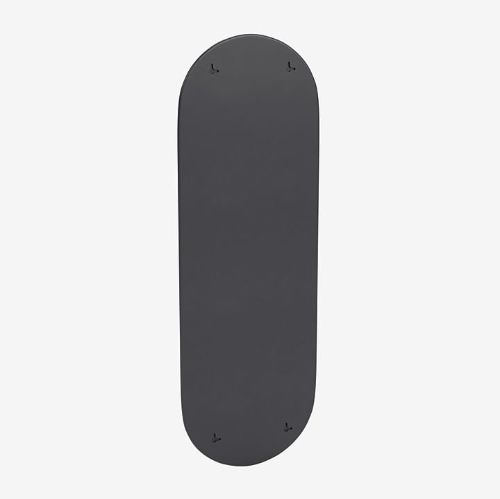 Montana Figure Ovalt Spejl 46,8x138 cm - 04 Anthracite