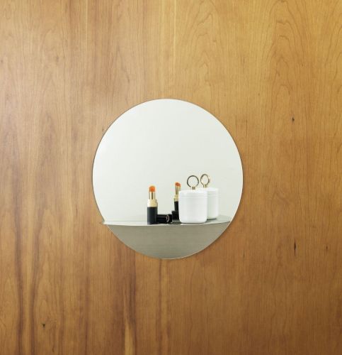Normann Copenhagen Horizon Cirkulært Vægspejl L: 34 cm - Rustfrit stål