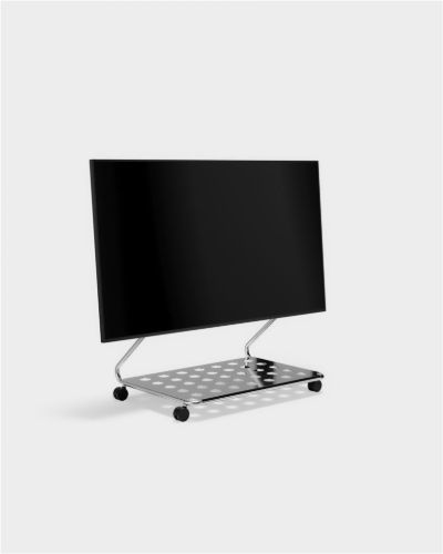 Pedestal Disco TV-Stander - Metal/Chrome