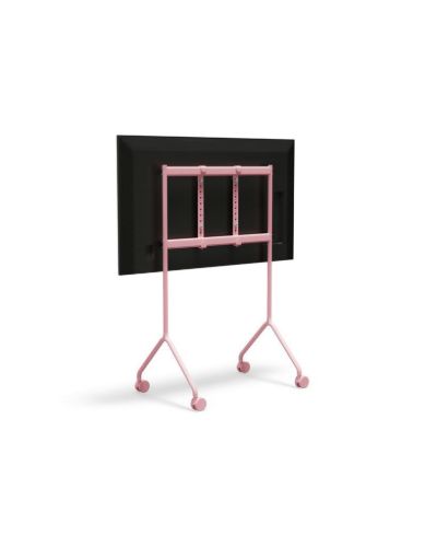Pedestal Moon Light Rollin' TV-Stander - Metal/Bubblegum