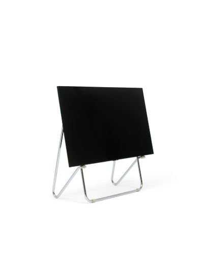 Pedestal Bloom TV Stander - Metal/Chrome
