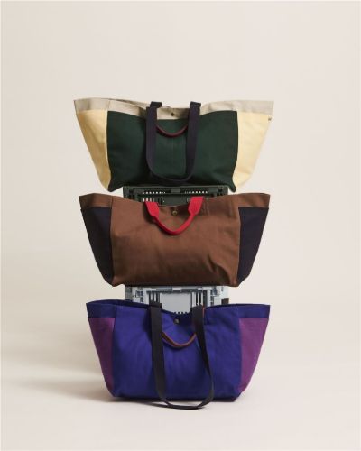 HAY Weekend Bag Small 26x35,5 cm - Blue Multi 