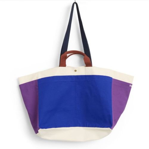 HAY Weekend Bag Medium 34x44,5 cm - Electric Blue Multi 