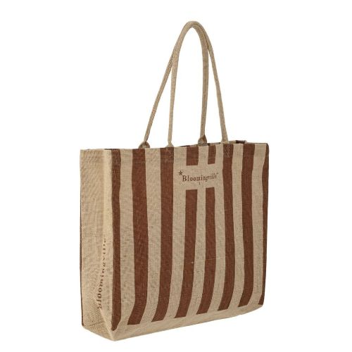 Bloomingville Bergamo Indkøbspose 38x49x10,5 cm - Brun