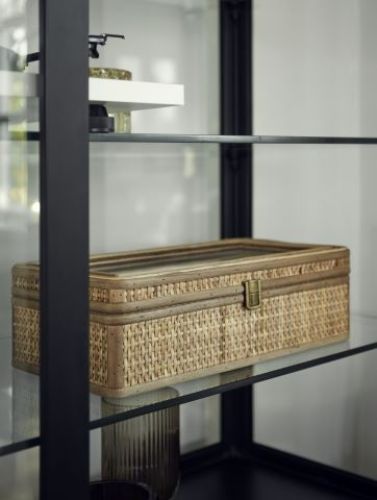 Nordal RATTAN Jewelry Box 19 x 34,5 cm Medium - Natur 