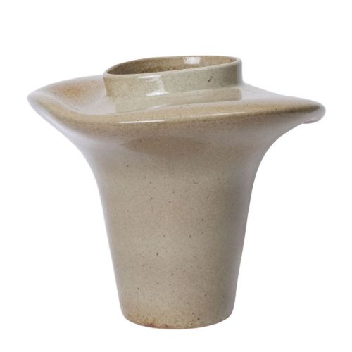 Ferm Living Evio Vase H: 35 cm - Elmegrøn