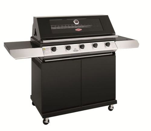 Beefeater 1200 E 5 brænder BBQ & S/B Trolley B: 169,7 cm - Sort