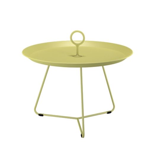 HOUE Eyelet Tray Table Ø: 60 cm - Aluminium/Lemon Zest