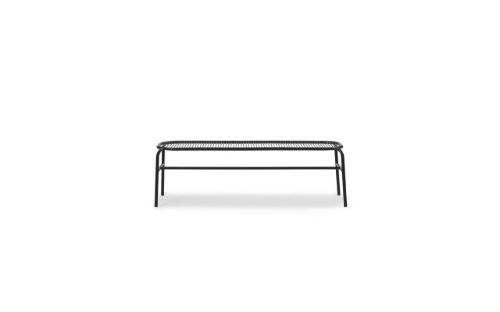Normann Copenhagen Outdoor Vig Bænk L: 150 cm - Sort