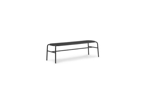 Normann Copenhagen Outdoor Vig Bænk L: 150 cm - Sort
