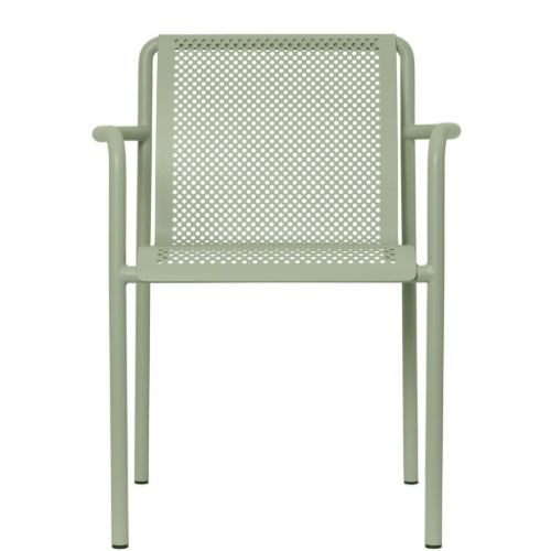 Ferm Living Dapple Stol m. Armlæn SH: 45 cm - Tea Green 