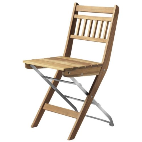 FDB Møbler M23 Lilleø Altanstol SH: 45 cm - Natur Olieret Teak 