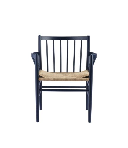 FDB Møbler J81 Jørgen Bækmark Stol - Bøg/Steel Blue