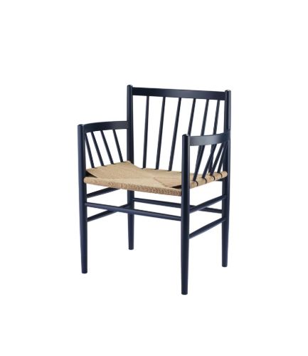 FDB Møbler J81 Jørgen Bækmark Stol - Bøg/Steel Blue