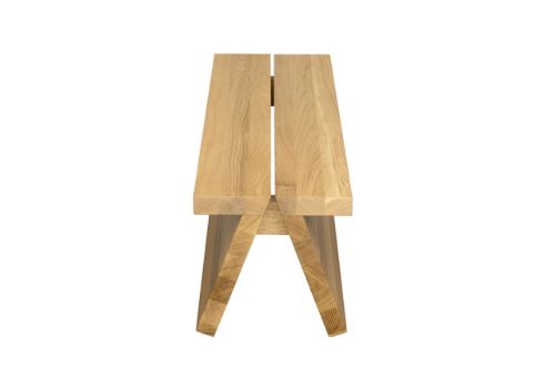 Fogia Supersolid Object 3 Bænk B: 100 cm - Eg