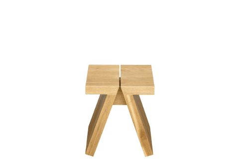 Fogia Supersolid Object 3 Bænk B: 100 cm - Eg
