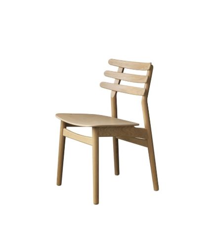 FDB Møbler J48 Stol Poul M. Volther Siddehøjde: 46 cm - Eg finér/Mat lak 