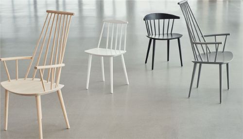 HAY J77 Spisebordsstol FDB  - Nature Beech