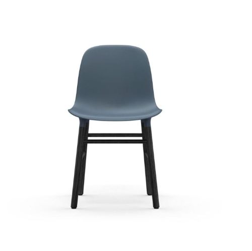 Normann Copenhagen Form Stol  - Blå/Sort