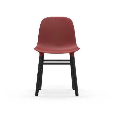 Normann Copenhagen Form Stol  - Rød/Sort