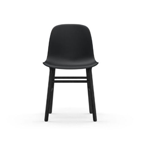 Normann Copenhagen Form Stol  - Sort/Sort