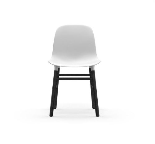Normann Copenhagen Form Stol  - Hvid/Sort