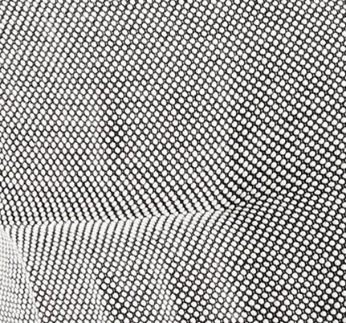 HAY AAC127 Soft Duo About a Chair Spisebordsstol Polstret  - Black Powder Coated Steel/Dot 1682 02Bianco Nero/Remix 152