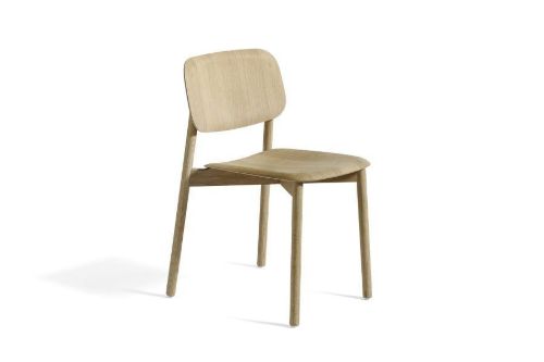 HAY Soft Edge 60 Spisebordsstol  - Lacquered Oak/Lacquered Oak 