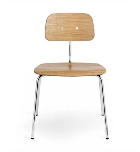 Montana Kevi 2060 Spisebordstol  - Eg/Krom