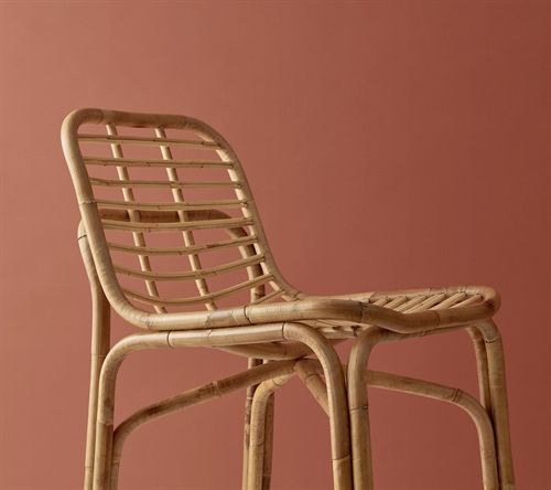 Cane-line Indoor Peak Spisebordsstol SH: 46,5 cm - Natural Rattan