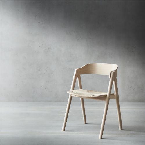 Findahl by Hammel METTE Spisebordsstol SH: 45 cm - Ubehandlet Eg/Natur