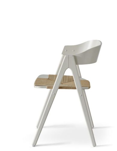 Findahl by Hammel METTE Spisebordsstol SH: 45 cm - Beigelakeret Bøg/Natur