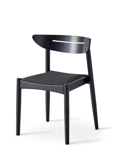 Findahl by Hammel JAKOB Spisebordsstol SH: 46 cm - Sortlakeret Eg/Corsica10