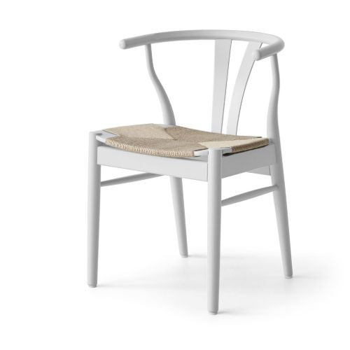 Findahl by Hammel FREJA Spisebordsstol SH: 46 cm - Hvidlakeret Bøg/Natur