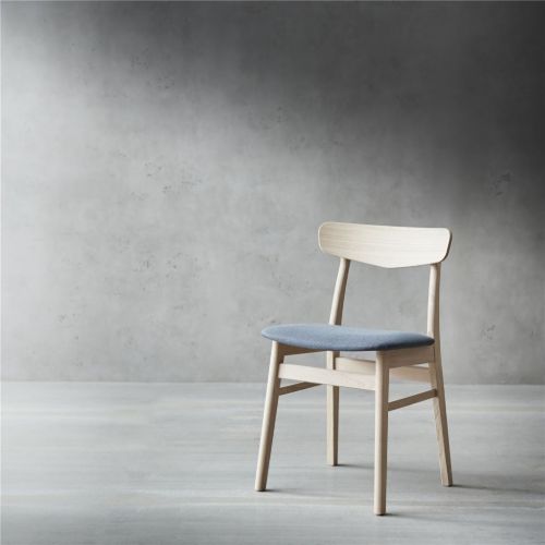 Findahl by Hammel MOSBØL Spisebordsstol SH: 47 cm - Sæbebehandlet Eg/Melange 60004
