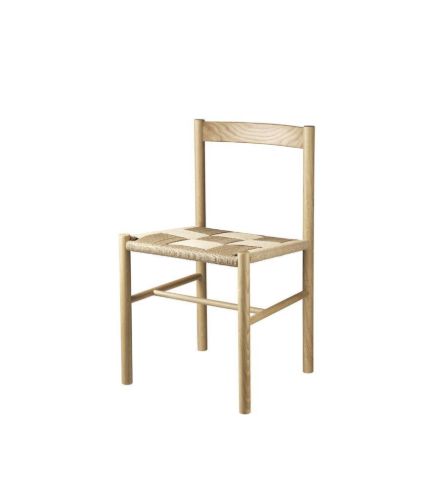 FDB Møbler J178 Lønstrup Stol 78x46,5x46 cm - Eg Natur/Flet Natur
