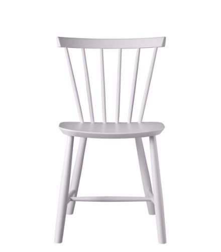FDB Møbler J46 Poul M. Volther Stol SH: 45 cm - Violet Hair/Malet Bøg
