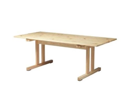 FDB Møbler M17 Ermelunden Havebord 180x50x43 cm - Fyr/Olieret
