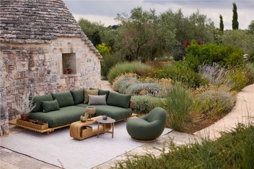 Cane-line Outdoor Cloud Udendørstæppe 250x350 cm - Tekstil/Sand