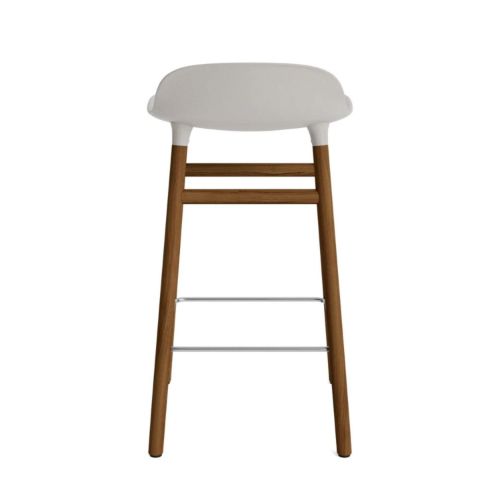 Normann Copenhagen Form Barstol - Valnød/Warm Grey